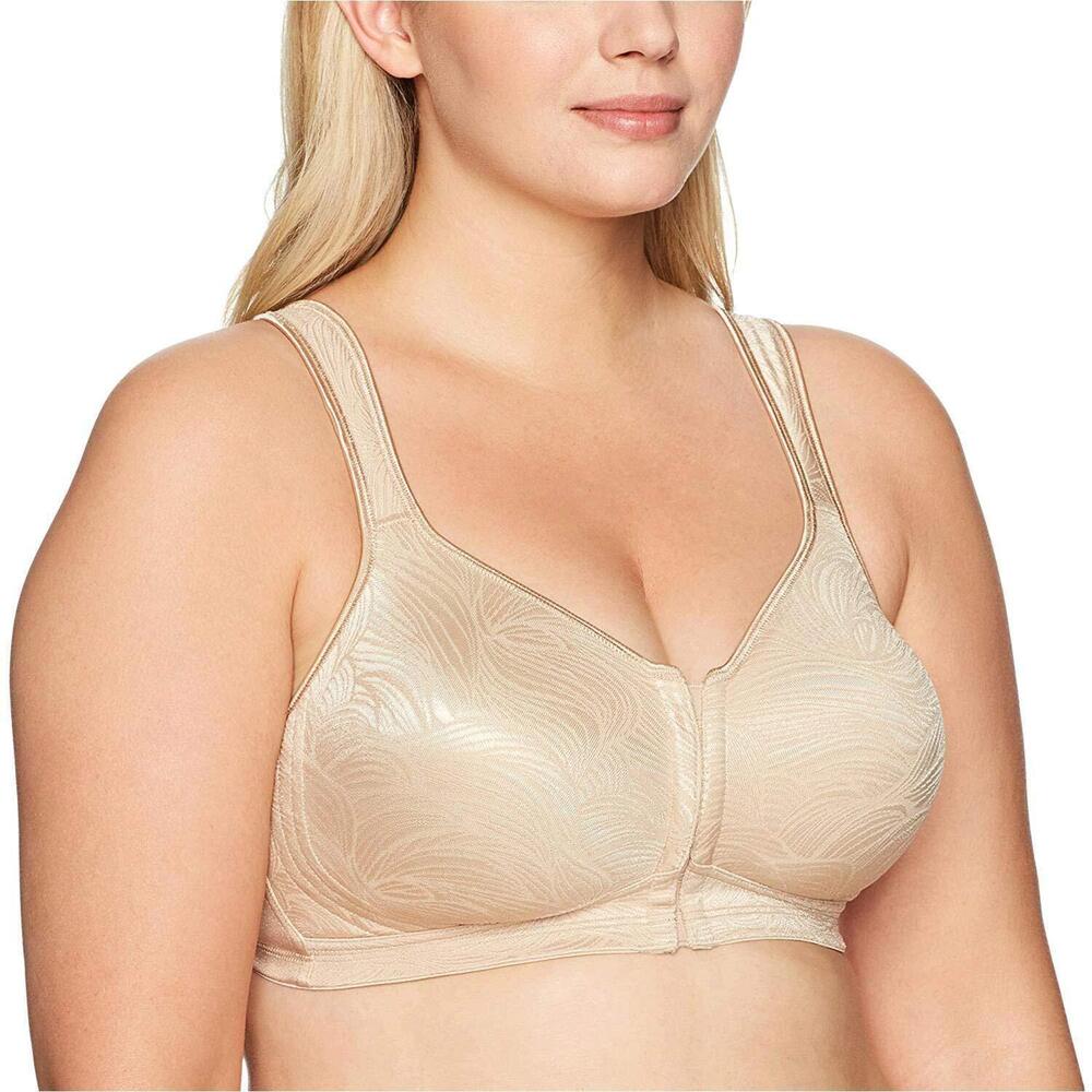 NWT Playtex Wire-Free 18-Hour Posture Bra Nude 44DD